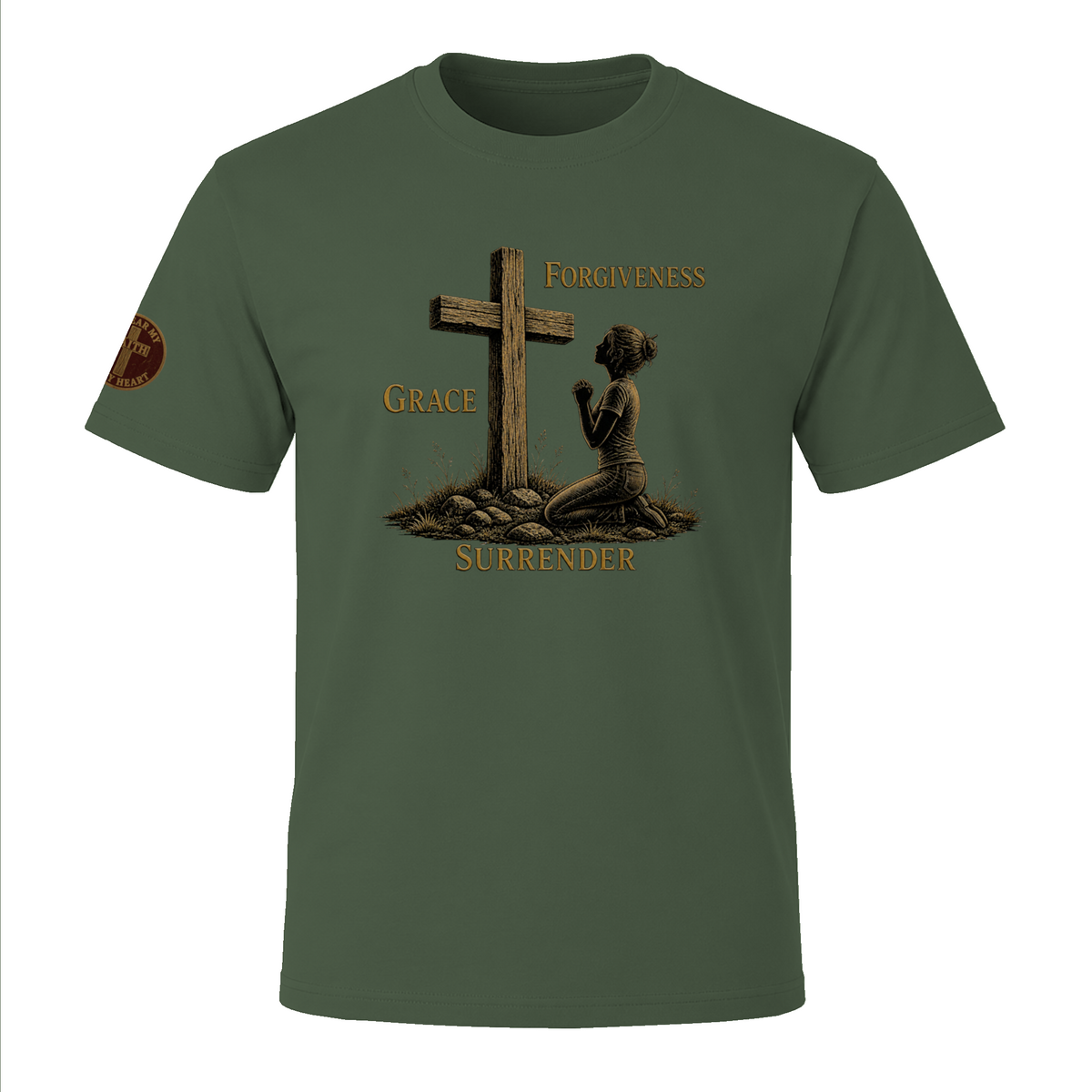 Grace, Forgiveness, Surrender Tee - Back Porch Talkin'