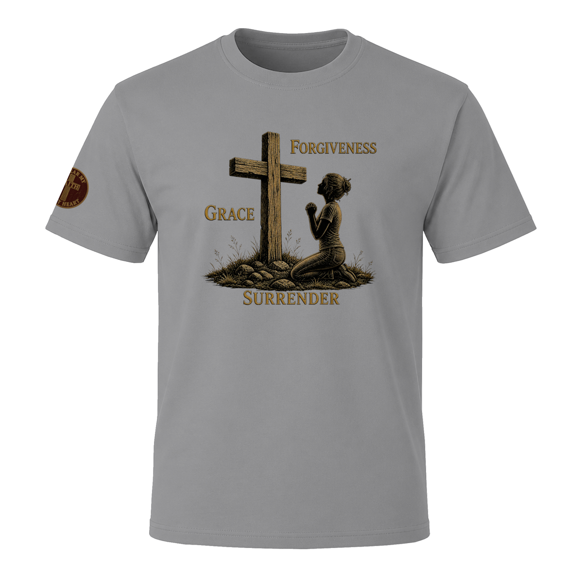 Grace, Forgiveness, Surrender Tee - Back Porch Talkin'