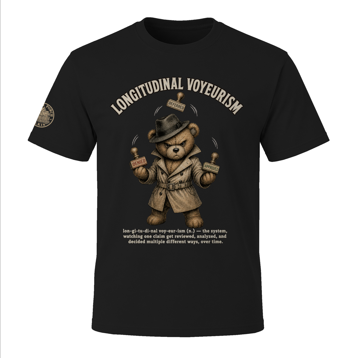 Longitudinal Voyeurism Tee - Back Porch Talkin'