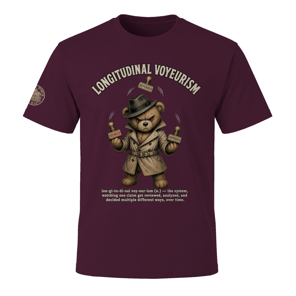Longitudinal Voyeurism Tee - Back Porch Talkin'