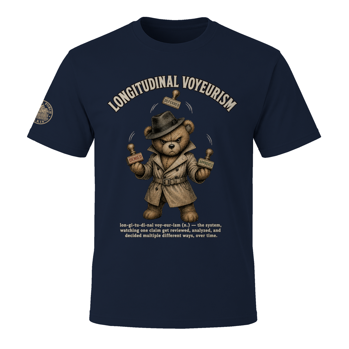 Longitudinal Voyeurism Tee - Back Porch Talkin'