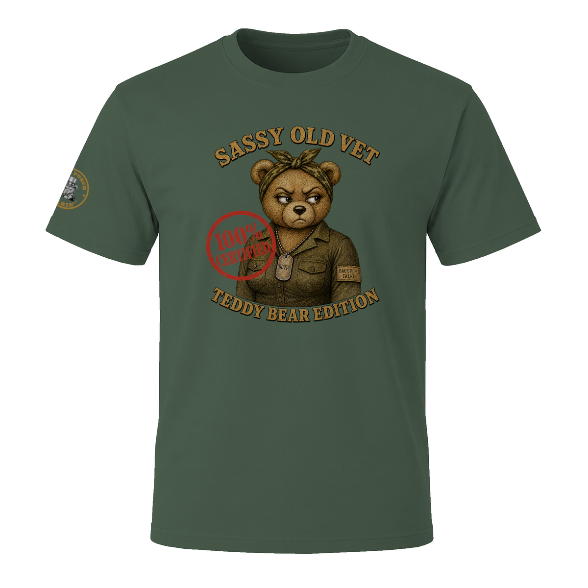 Sassy Old Vet Teddy Bear Edition - Back Porch Talkin'