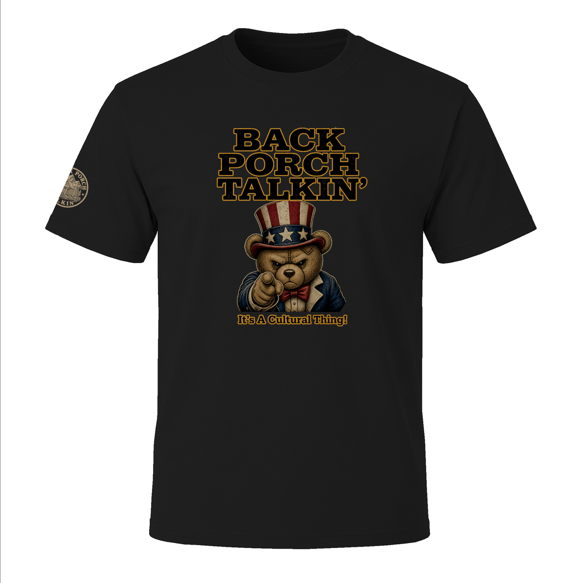 BPTalkin' | Grumpy Bear Tee - Back Porch Talkin'