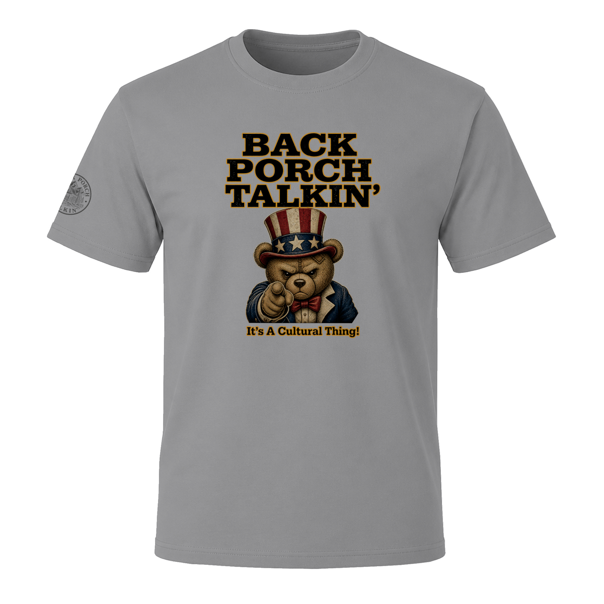 BPTalkin' | Grumpy Bear Tee - Back Porch Talkin'