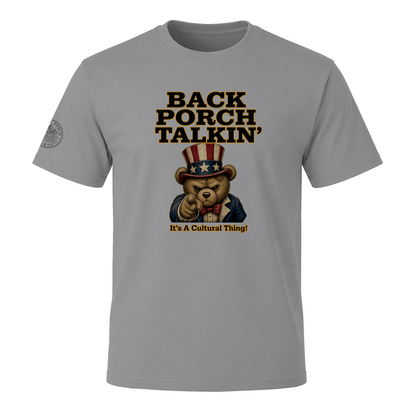 BPTalkin' | Grumpy Bear Tee - Back Porch Talkin'