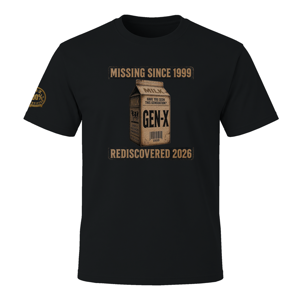 Gen-X T-Shirt, Missing Since 1999, Rediscovered 2026