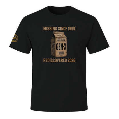 Gen-X T-Shirt, Missing Since 1999, Rediscovered 2026