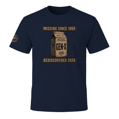 Gen-X T-Shirt, Missing Since 1999, Rediscovered 2026