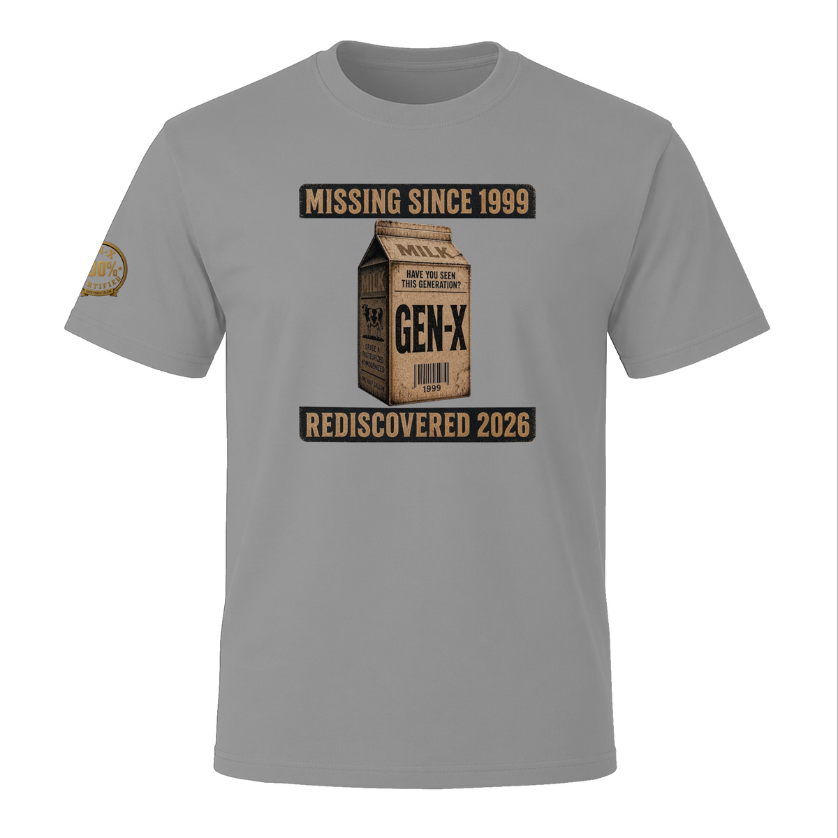 Gen-X T-Shirt, Missing Since 1999, Rediscovered 2026