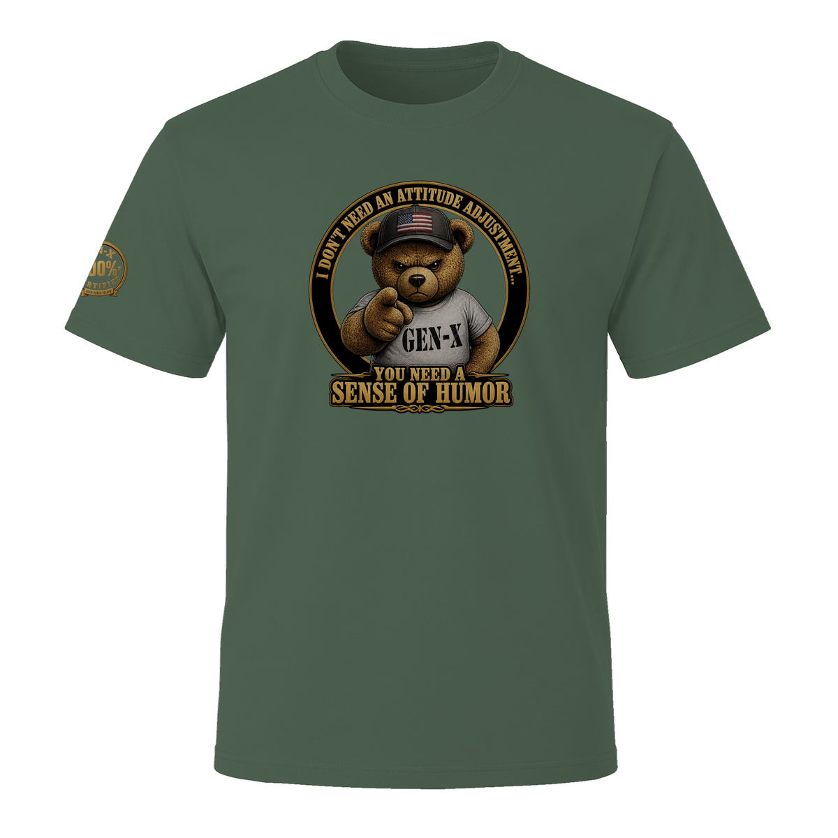 BPTalkin Bear T-Shirt — "You Need A Sense Of Humor"
