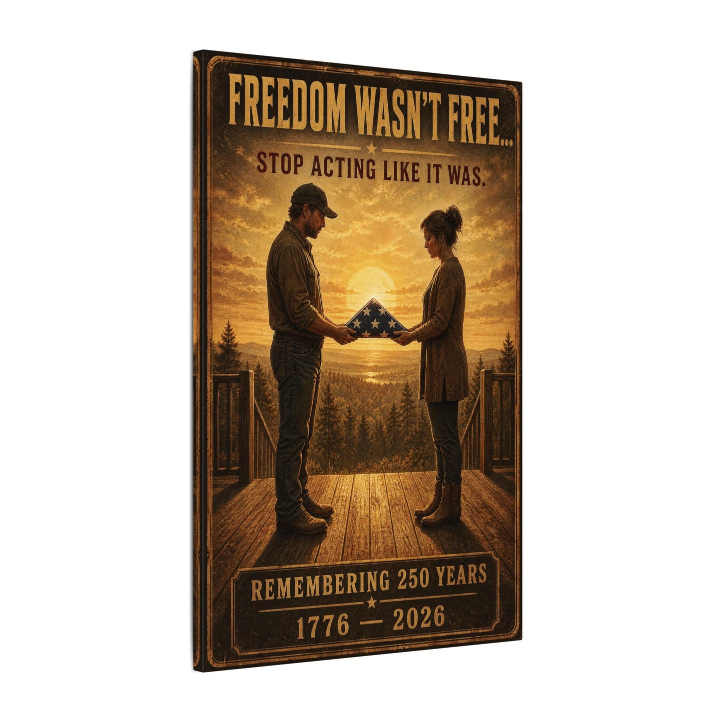 What We Carry Together (Couple): Freedom Wasn't Free Collection (Back Porch Talkin')