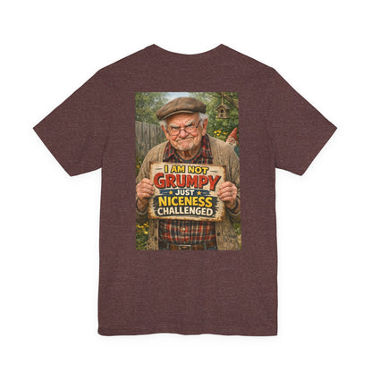 Niceness Challenged: Grumpy Old Man No Beard