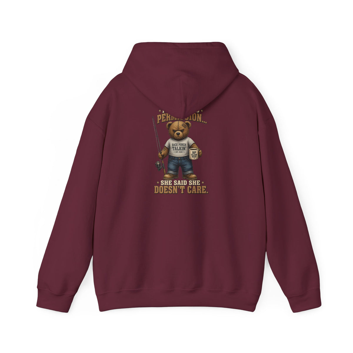 "I Don't Need Permission... Fishing Edition" - Hoodie