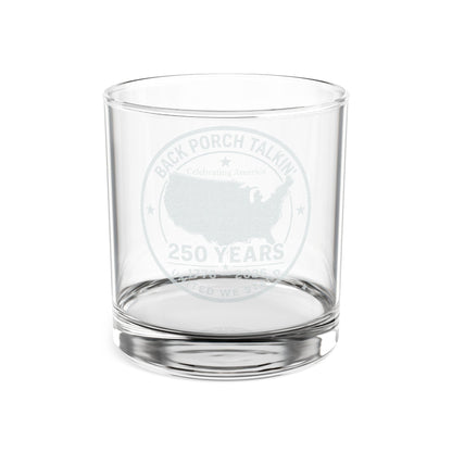 Celebrating America 250 Years : Commemorative Whiskey Glass - 10.5oz