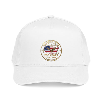 Celebrating America 250 Years : Logo Cap (Black or White)