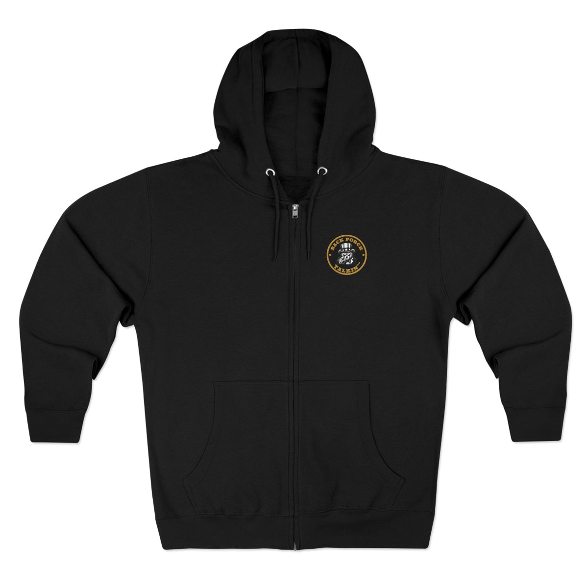 Back Porch Talkin' - Classic Zip Hoodie Male