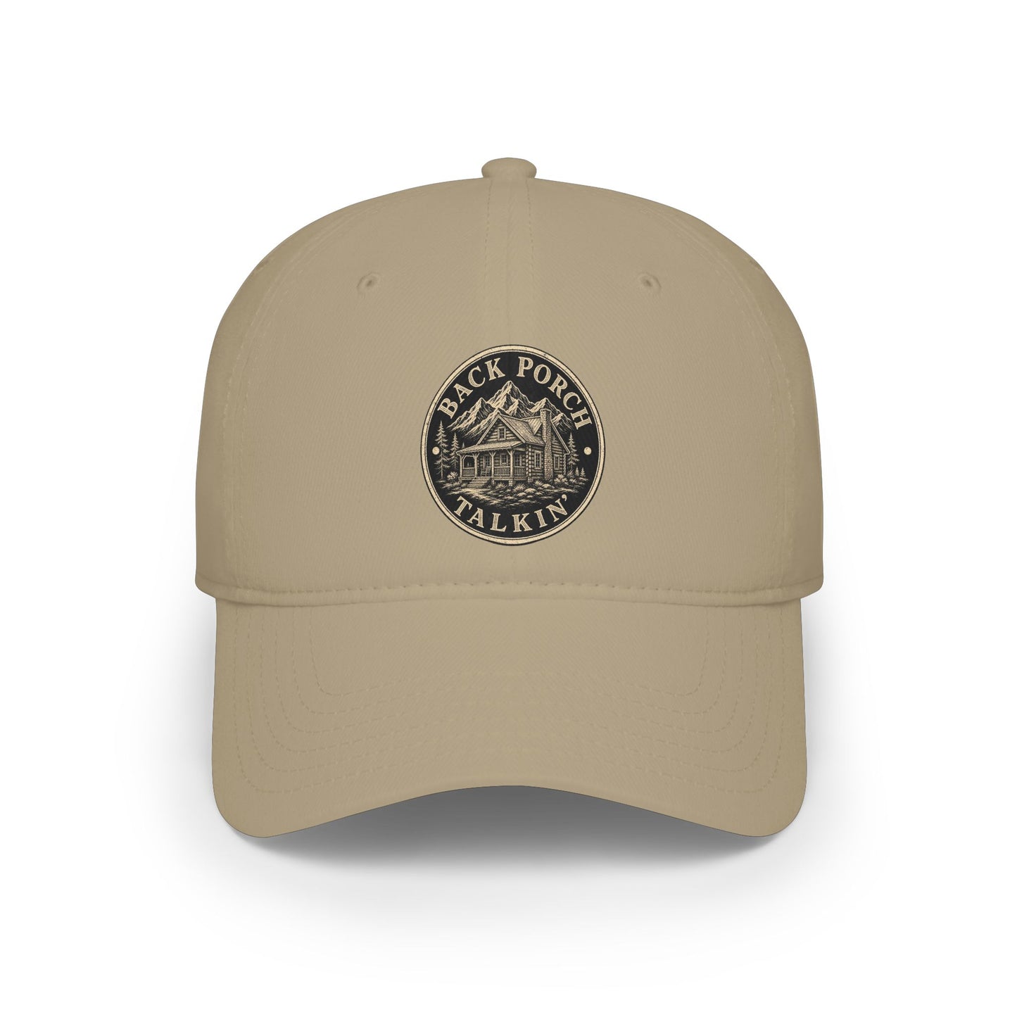 Back Porch Talkin' Vintage Patch Baseball Cap