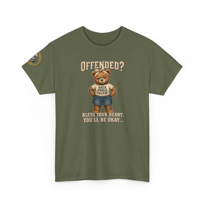 Ms BPTalkin Bear T-Shirt — "Offended? Bless Your Heart."