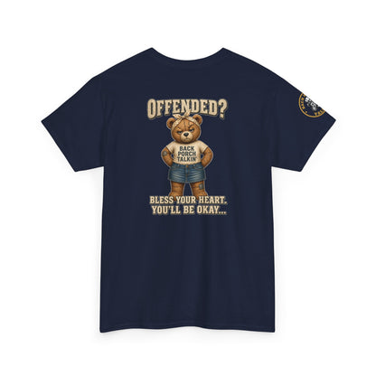 Ms BPTalkin Bear T-Shirt — "Offended? Bless Your Heart."