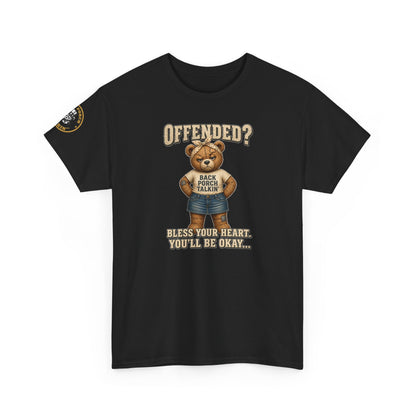 Ms BPTalkin Bear T-Shirt — "Offended? Bless Your Heart."