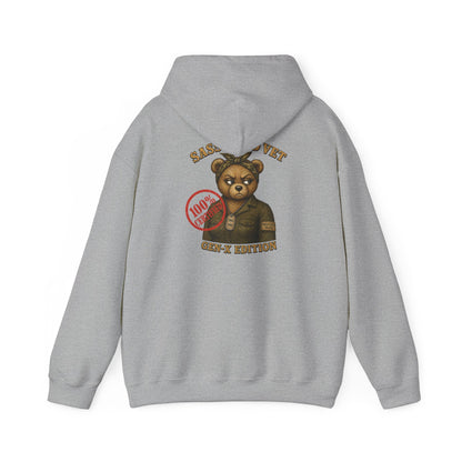 Sassy Old Vet Hoodie, Gen-X Edition