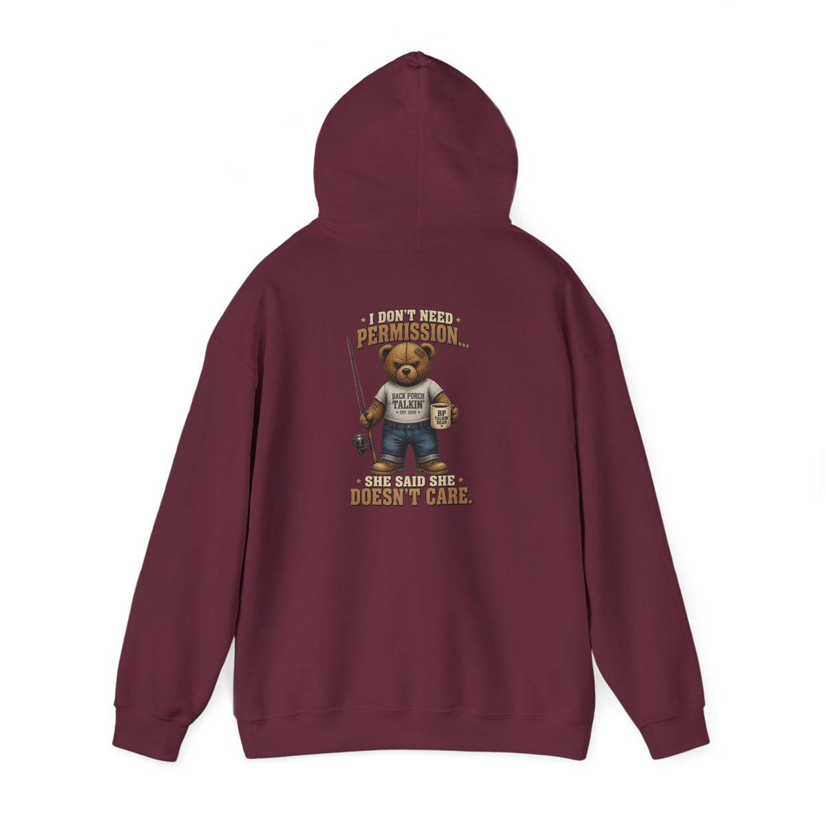 "I Don't Need Permission... Fishing Edition" - Hoodie