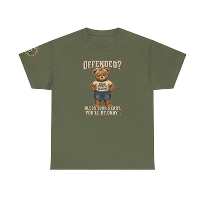 Ms BPTalkin Bear T-Shirt — "Offended? Bless Your Heart."