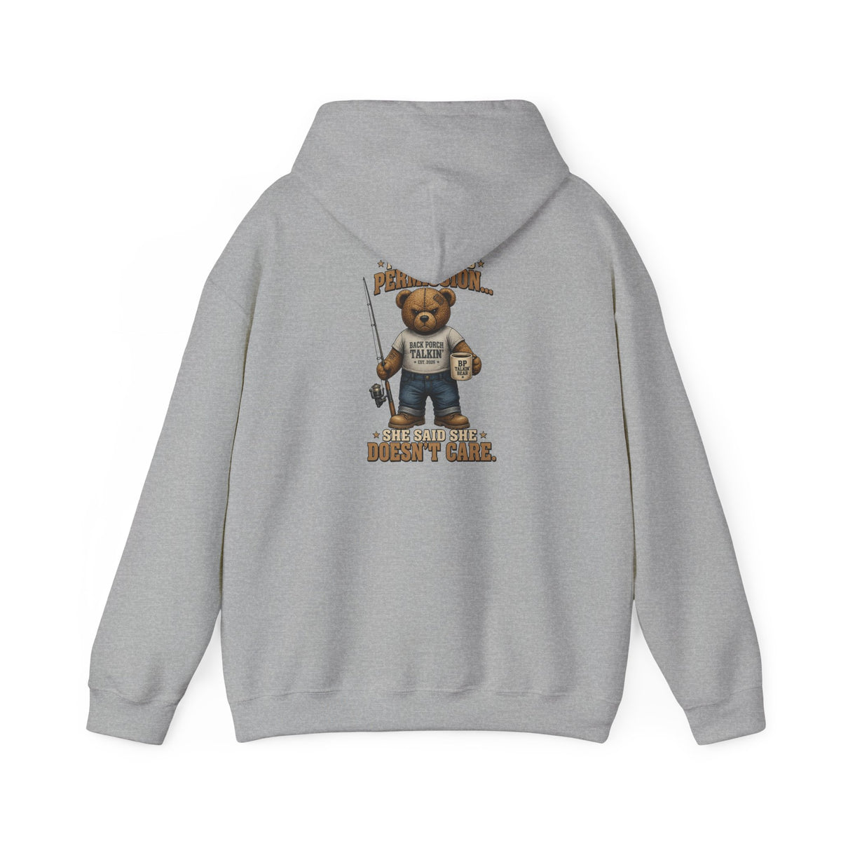 "I Don't Need Permission... Fishing Edition" - Hoodie