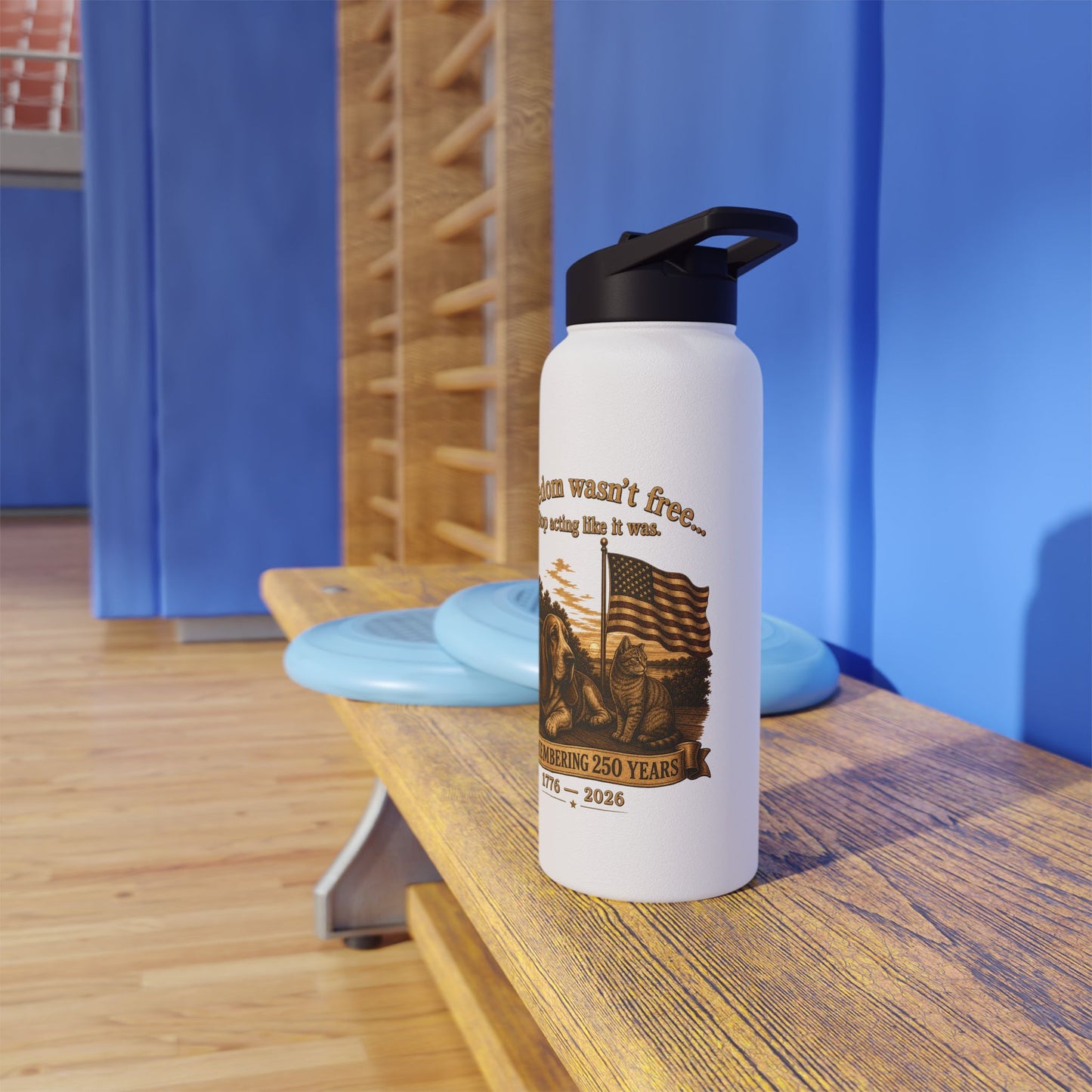 BPTalkin' : Freedom Wasn’t Free (Cat & Hound) | Tumbler (12oz, 20oz & 32oz)
